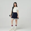 【GAP】女裝 Logo短袖POLO衫-米白色(890005)