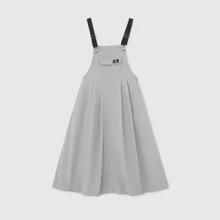 【GAP】女裝 工裝吊帶洋裝-灰色(890016)