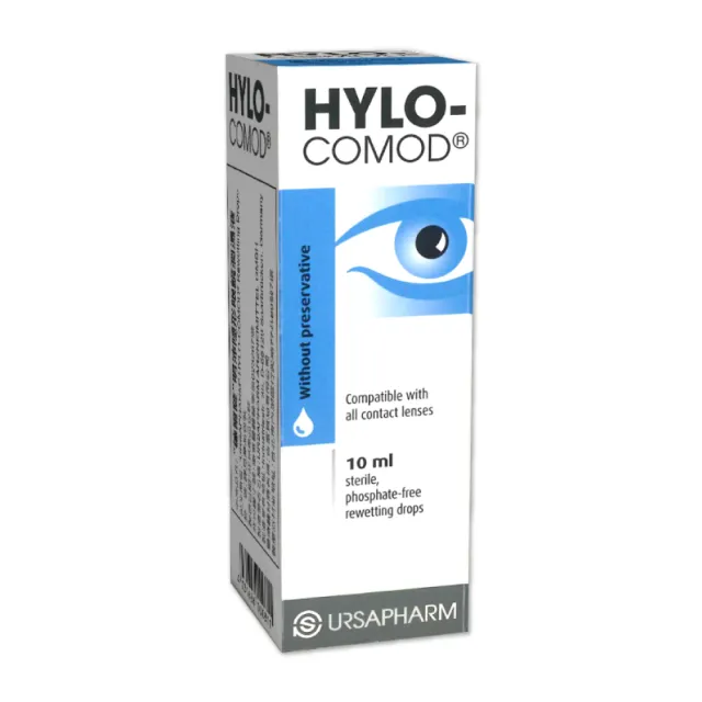 【HYLO COMOD 德爾薩】明沛隱形眼鏡潤濕液 10ml