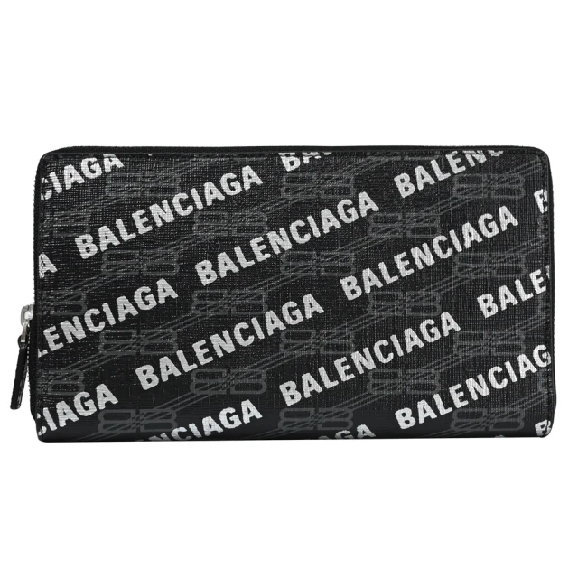 Balenciaga 巴黎世家 經典品牌雙B LOGO牛皮壓