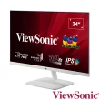 【ViewSonic 優派】VA2432-H-W 24型IPS FHD 100Hz無邊框美型螢幕(可壁掛/1ms)