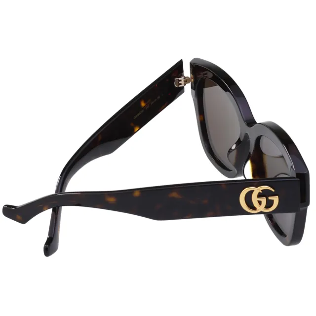 【GUCCI 古馳】太陽眼鏡 GG1550SK(琥珀色)
