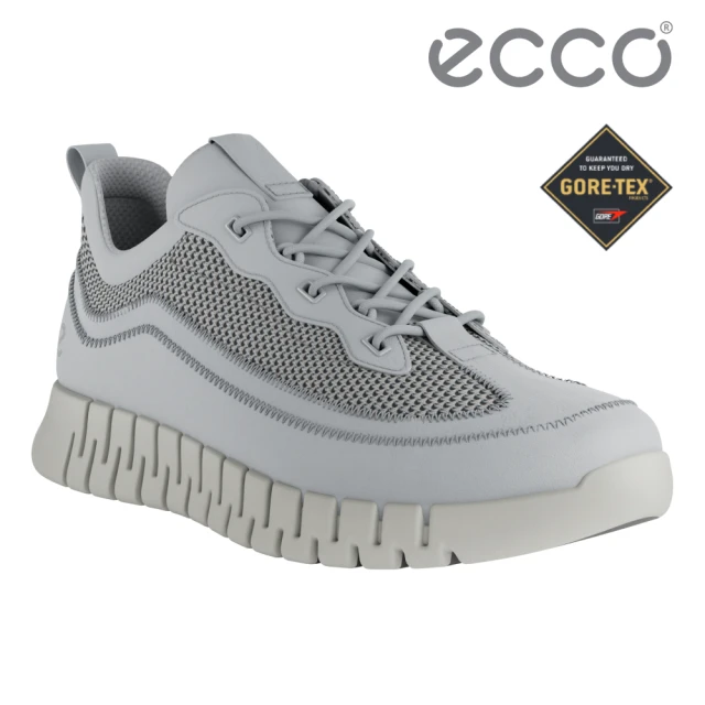 ecco STREET 720 W 街頭趣闖防水皮革休閒鞋 