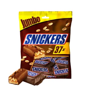 【Snickers 士力架】花生巧克力 樂享包18g*37入 零食/點心