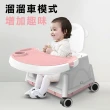 【BABY MORE】多功能可折疊便攜式寶寶餐椅/兒童餐椅 學習餐椅 兒童椅 吃飯椅 學習椅 出國 野餐