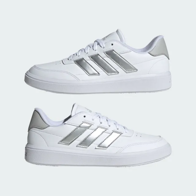 【adidas 官方旗艦】COURTBLOCK 運動休閒鞋 女 IF6465