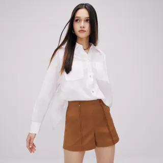 【MOMA】百搭立體雙線短褲(兩色)