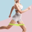 【Sport Plus】環狀漸層彈力帶拉力繩 5件組(加長全磅數 / 輕健身彈力繩組 / 瑜珈繩伸展帶)