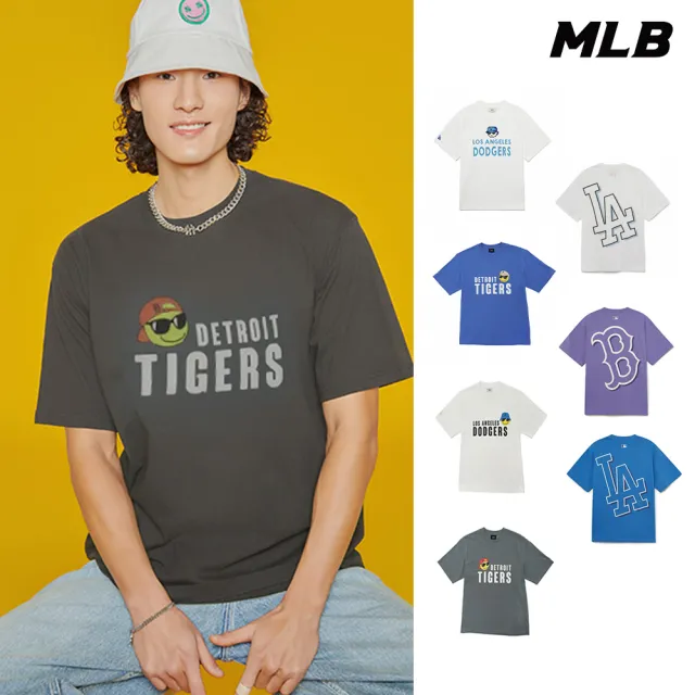 【MLB】短袖T恤 男女同款潮流T(3ATSB0333.3ATSJ0133_多款任選)