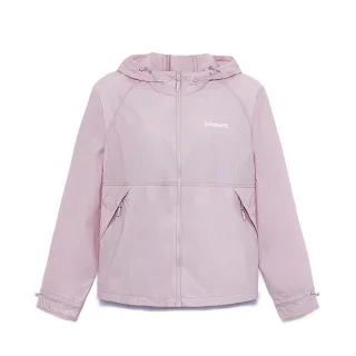 【Timberland】女款淺粉色全拉鍊式抗紫外線外套(A66FQ522)