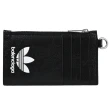 【Balenciaga 巴黎世家】ADIDIAS聯名款 可拆斜背/頸掛式信用卡鑰匙零錢包(黑)