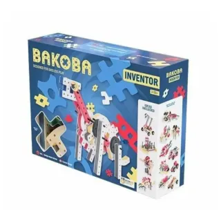 【BAKOBA】漂浮積木第二代探索系列 Inventor - 小童發明家組65件(3到12歲/積木/德國紅點設計/STEM)