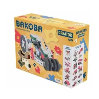 【BAKOBA】漂浮積木第二代探索系列 Creator - 兒童創造者聯盟組 74件(3到99歲/積木/德國紅點設計/STEM)