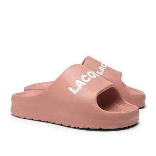 【LACOSTE】SERVE SLIDE 女鞋 厚底防水拖鞋 粉紅 外出拖鞋 室內拖鞋(47CFA0020_F50 24ss)