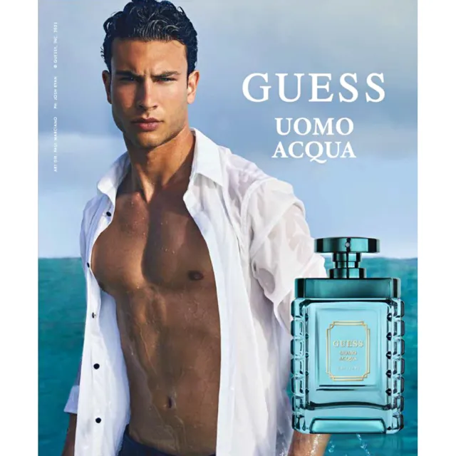 【GUESS】藍海香頌男性淡香水100ml(專櫃公司貨)