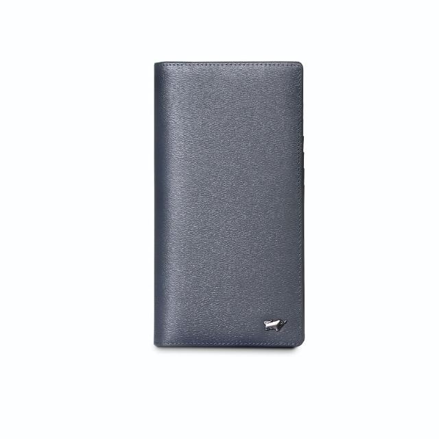 【BRAUN BUFFEL 德國小金牛】波索-A 15卡長夾-藍色(BF519-631-NY) 錢包送禮推薦