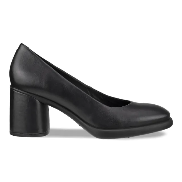 【ecco】SCULPTED LX 55 雕塑奢華正式中低跟鞋 女鞋(黑色 22260301001)