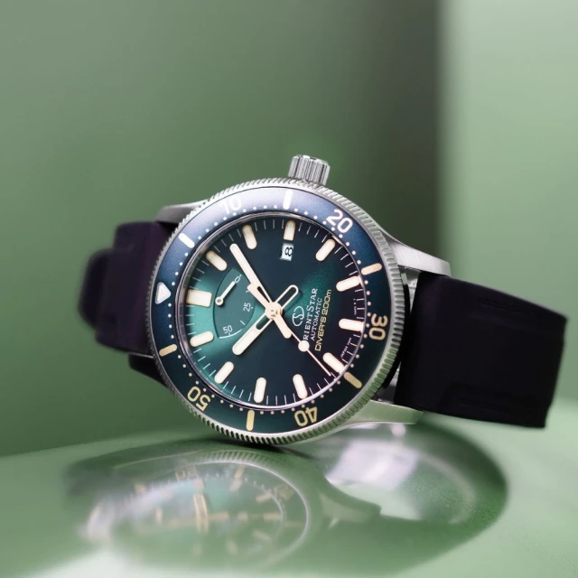 ORIENT 東方錶 Divers系列 榮獲日本大獎 200米潛水機械腕錶/43.6mm(RE-AU0307E)
