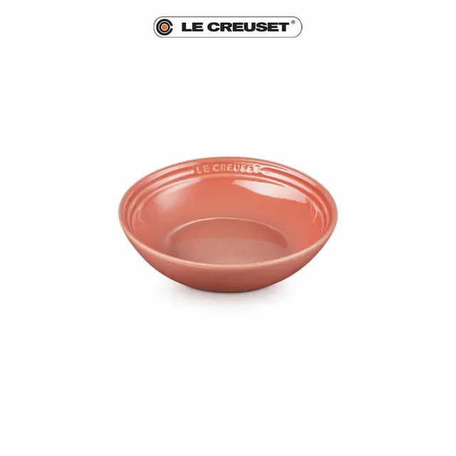 【Le Creuset】瓷器早餐穀片碗18cm(鮭魚粉)