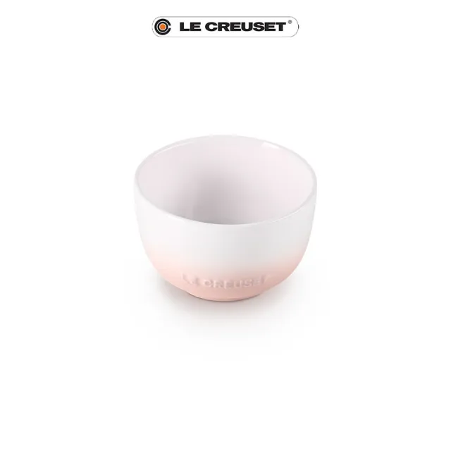 【Le Creuset】瓷器花蕾系列餐碗11cm(貝殼粉)