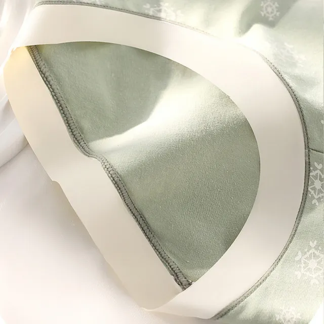 【I.RISS 伊莉絲】5件組-中腰7A抑菌雪花紋純棉內褲(顏色隨機/出清品售完不補)