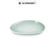 【Le Creuset】繁花系列瓷器花瓣造型盤21cm(貝殼粉/湖水綠/銀灰藍 3色選1)