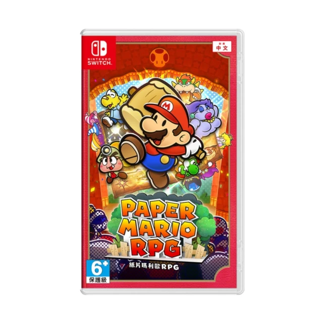 Nintendo 任天堂Nintendo 任天堂 預購2024/05/23上市 ★ NS Switch 紙片瑪利歐RPG(中文版 台灣公司貨)