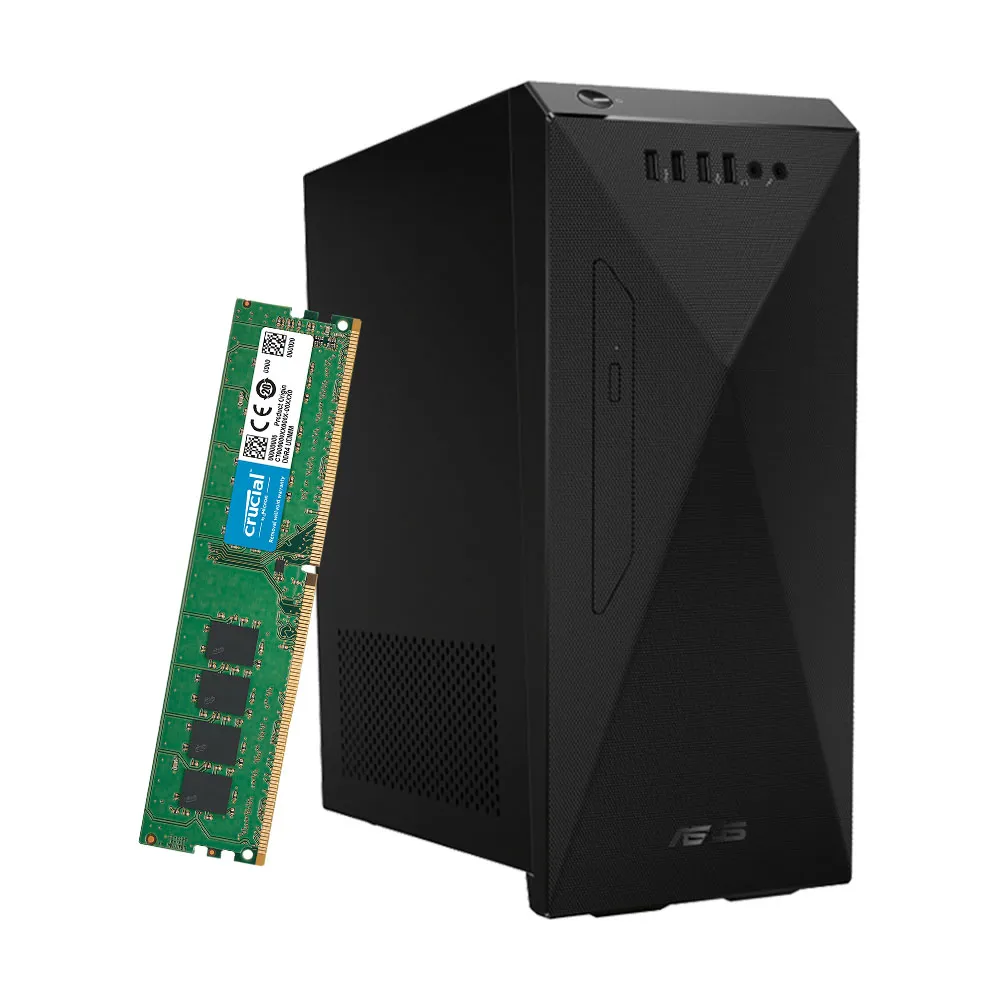 【ASUS 華碩】+16G記憶體組★i7十六核文書電腦(H-S501ME/i7-13700/16G/1TB SSD/W11)