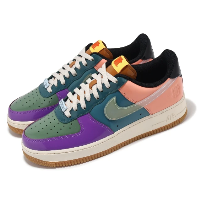 NIKE 耐吉 x Undefeated 休閒鞋 Air Force 1 Low SP 男鞋 紫 藍 AF1 聯名(DV5255-500)