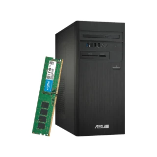 【ASUS 華碩】+16G記憶體組★i3 文書電腦(H-S500TE/i3-13100/8G/512G SSD/W11)