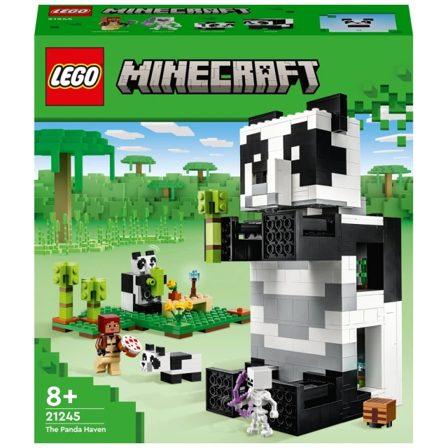 LEGO 樂高LEGO 樂高 212445 Minecraft系列 The Panda Haven 熊貓天堂小屋(積木 模型 大貓熊)