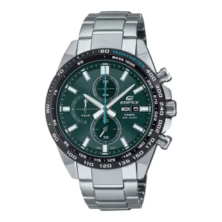 【CASIO 卡西歐】EDIFICE EFR-574DB-3AV 三眼三針 星期日期顯示 運動型 腕錶 42.3mm(男士運動 都會時尚)