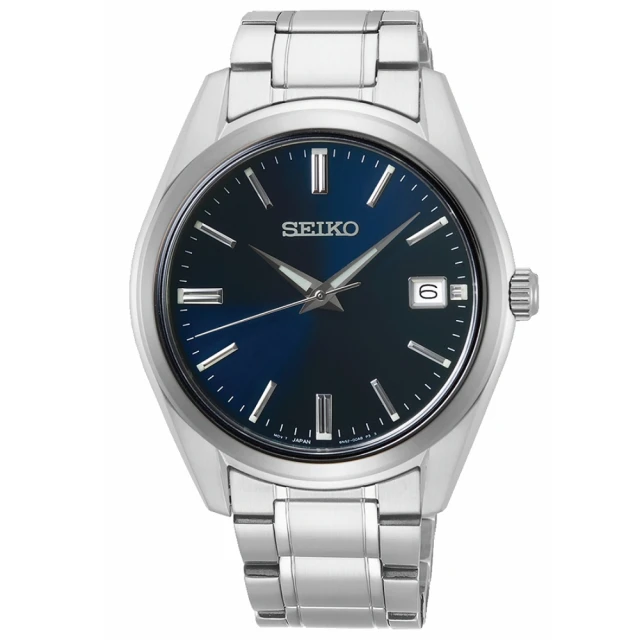 SEIKO 精工 CS系列 日系簡約腕錶 交換禮物 聖誕節(SUR309P1/6N52-00A0B)