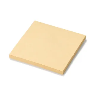 【MUJI 無印良品】便利貼/75×75 原色.50張