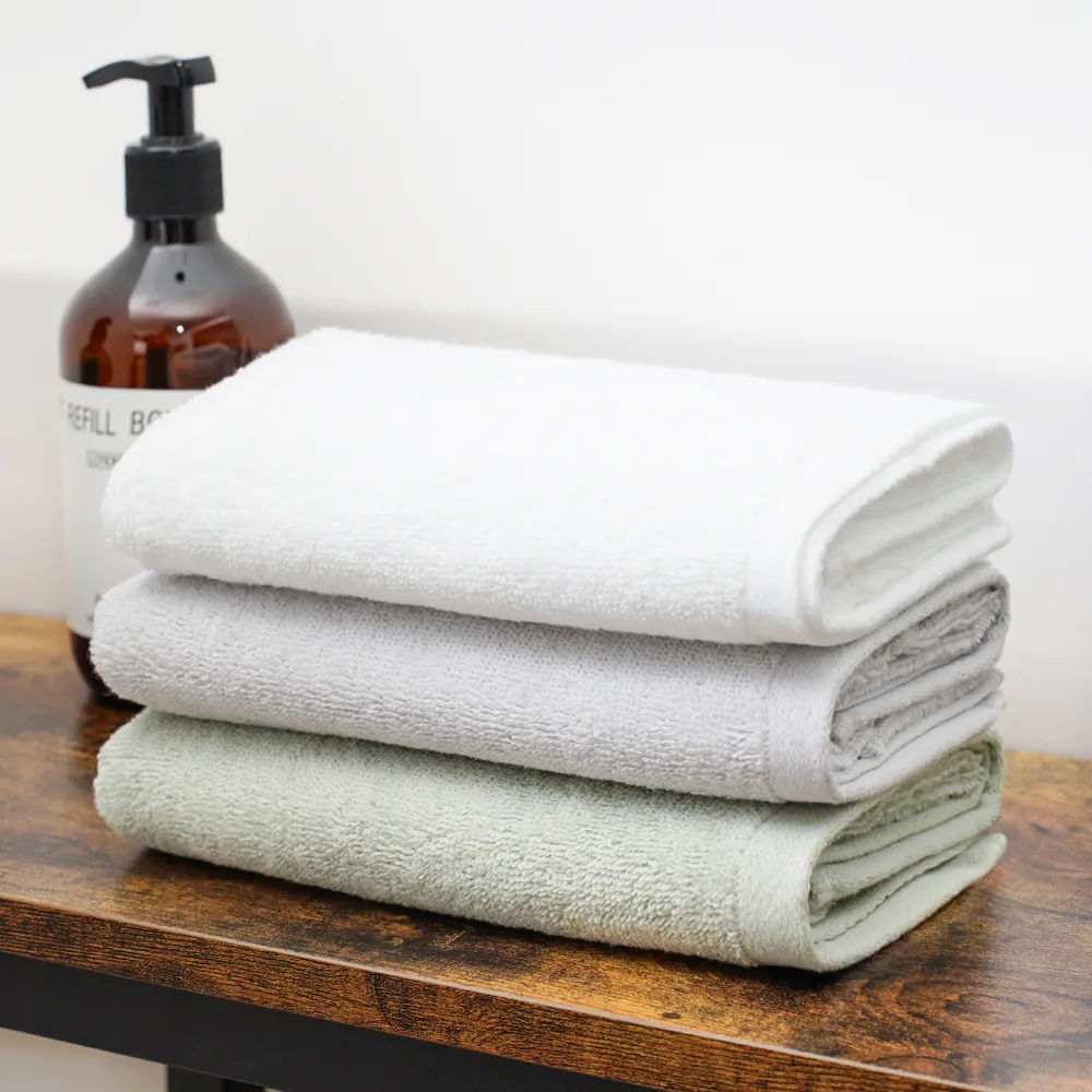 【KURI】日本純棉100%飯店吸水毛巾(超值四件組/80x35cm)