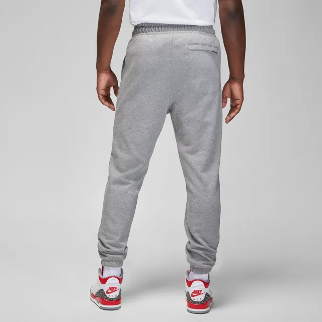 【NIKE 耐吉】長褲 男款 運動長褲 喬丹 縮口 AS M J ESS STMT FLC PANT 灰 DQ7469-091