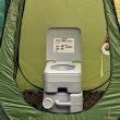 【May shop】移動式戶外野營便攜式氣囊抽水馬桶儲存空間大車載可用20L(不含收納袋)