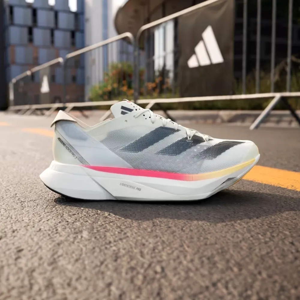 adidas 愛迪達】ADIZERO ADIOS PRO 3 跑鞋(IG6442 跑鞋輕量慢跑鞋