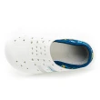 【GOODYEAR 固特異】夏日遨遊-多功能洞洞鞋/童鞋 透氣 輕量 好穿 藍白色(GAKP48829)
