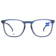 【ZEISS 蔡司】方框光學眼鏡(透霧深藍#ZS22711LB 410)