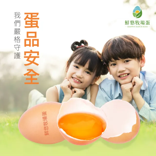 【鮮悠牧場蛋】台灣草本飼養葉黃素雞蛋（紅蛋）-30顆x1箱（1800g±5%/箱）(更好吸收_無藥殘留_葉黃素雞蛋)