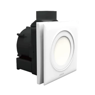 【SUNON 建準】DC直流變頻 換氣扇 浴室換氣扇 LED 照明換氣扇 BVT21A010(冷光6000K)