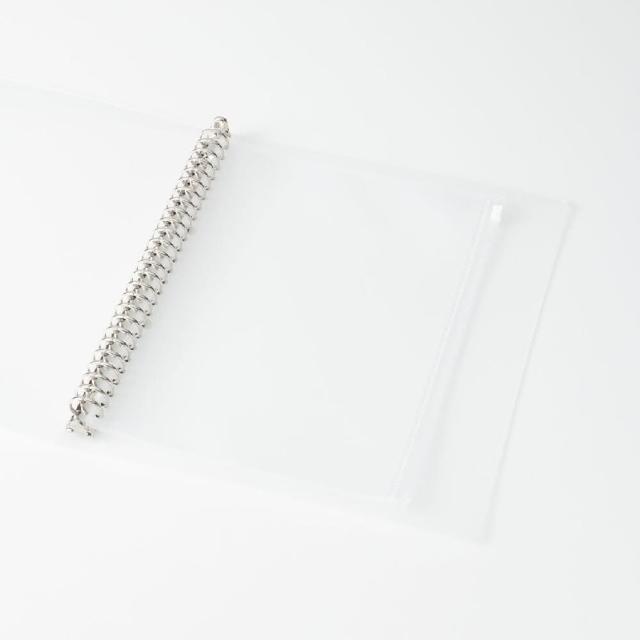 【MUJI 無印良品】EVA收納袋.附拉鍊/A5活頁夾用 20孔