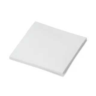 【MUJI 無印良品】便利貼/整面可黏貼式/75×75 灰.30張