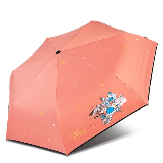 【雙龍牌】買一送一希臘降溫13度黑膠自動傘自動開收傘(抗UV防曬速乾晴雨傘防風折傘B6290NF)