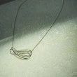 【mittag】double infinity necklace_雙無限項鍊(數學符號 無限符號 無限大 高音譜記號 五線譜)