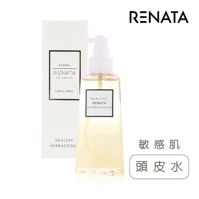 【RENATA 蕾娜塔】純淨草本系列 草本精華液200ml(頭皮精華-敏弱)