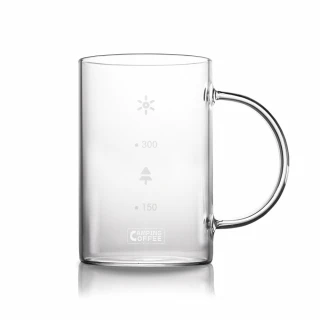 【Driver】Camping 耐熱玻璃杯-400ml(適用濾掛咖啡)