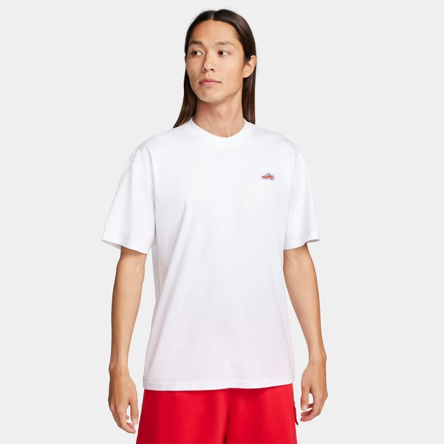 NIKE 耐吉 上衣 男款 短袖上衣 運動 AS U NSW TEE M90 SNEAKER PATCH 白 FQ3763-100