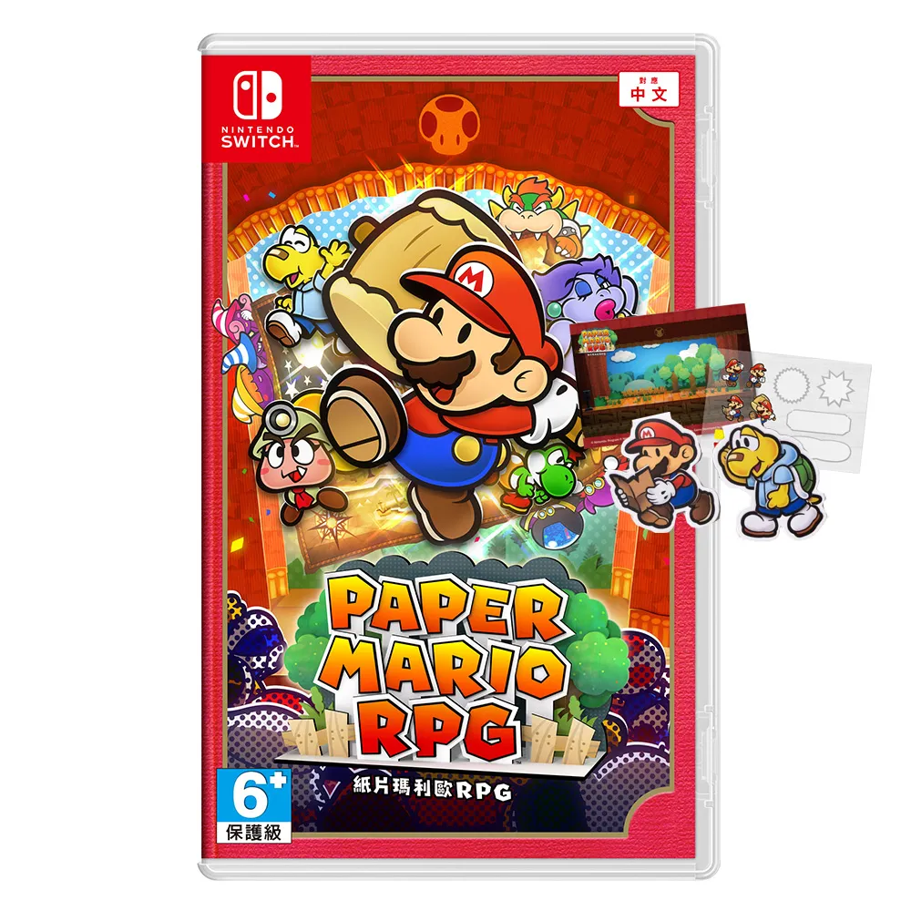 【Nintendo 任天堂】預購05/23上市 ★NS 紙片瑪利歐RPG 中文版(台灣公司貨)